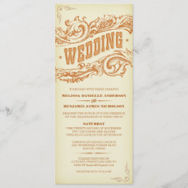 Convites ocidentais elegantes do casamento