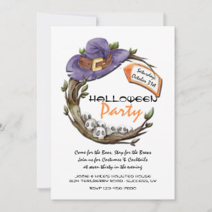 Convites para a Festa de Halloween