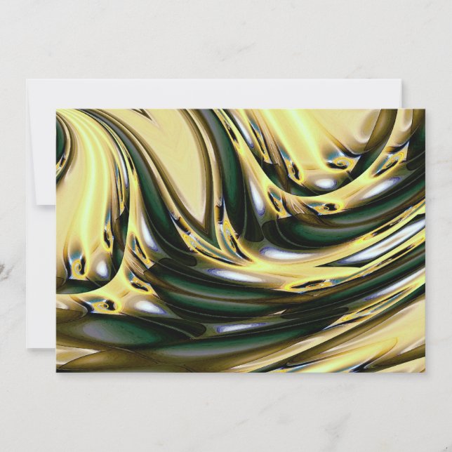 Convites para Abstrato de arte asiáticos (Frente)