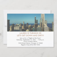 Convites para aniversário de 30 anos de Chicago