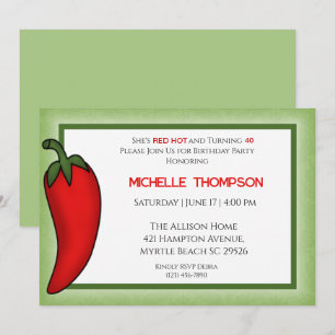 Convites para aniversário de 40 anos