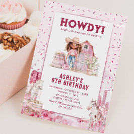 Convites para Aniversário de criança de Garotas do