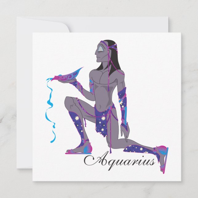 Convites para Aquário de Starlight (Masculino) (Frente)