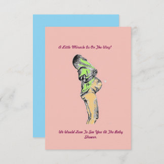 Convites para bebês da Feliz Mãe Personalizada