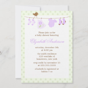 Convites para Bebês em Linha de Fecho