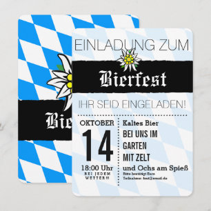 Convites para Bierfest