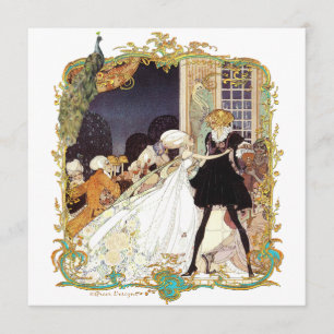 Convites para Bola de Histórias e Pavões do Séc