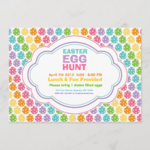 Convites para Caça ao Ovo em Páscoa