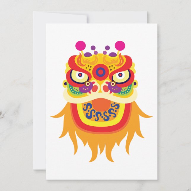 Convites para Caracteres da Fortune Chinês (Frente)