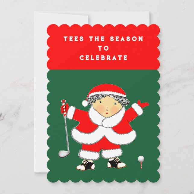 Convites para Casa Aberta de Férias de Natal (Frente)