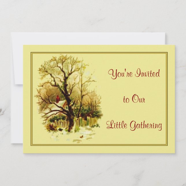 Convites para Casa de Natal (Frente)