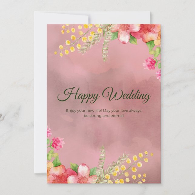 convites para casamento (Frente)