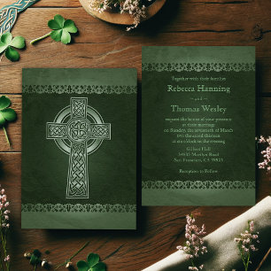 Convites para Casamento Céltico Irlandês