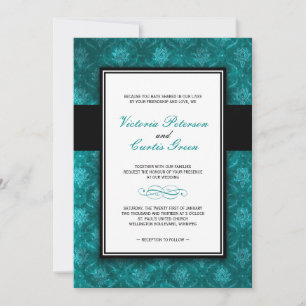 Convites para Casamento Clássico Velvet