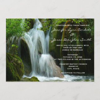 Convites para Casamento da Natureza Linda em Casca