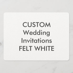Convites para casamento de 110 lb, 7,5" x 5,5"