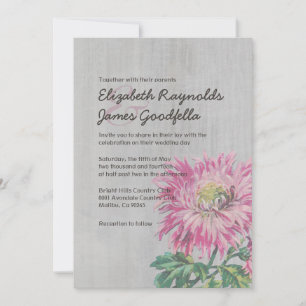 Convites para Casamento de Cristais Vintage