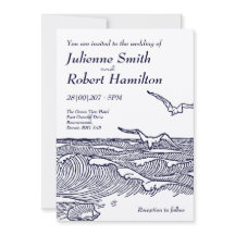 Convites para Casamento de Destino Rustic Beach