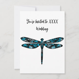 Convites para Casamento de Dragonfly