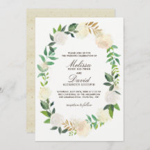 Convites para Casamento de Florestas Românticas