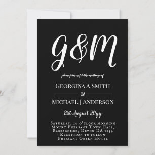 Convites para Casamento de FOTOGRAFIAS Modernas a