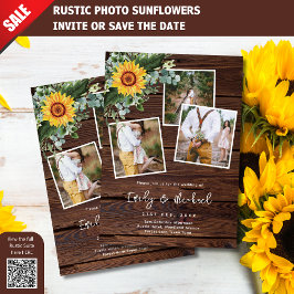 CONVITES PARA CASAMENTO DE FOTOGRAFIAS RUSTICAS
