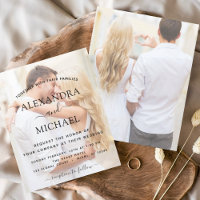 Convites para Casamento de Fotografias Transparent