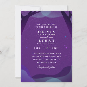 Convites para Casamento de Halloween