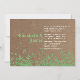 Convites para Casamento de Jardim