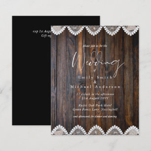 Convites para Casamento de Locais Rústicos de Mad