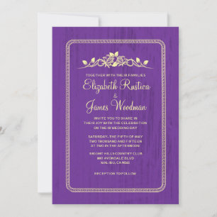 Convites Para Casamento De Madeira De Casamento De