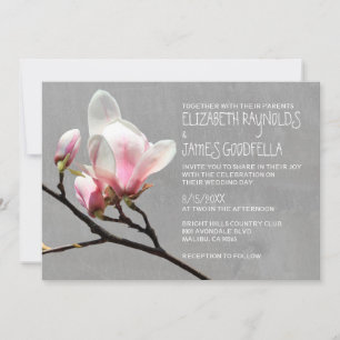 Convites para Casamento de Magnolia Branch