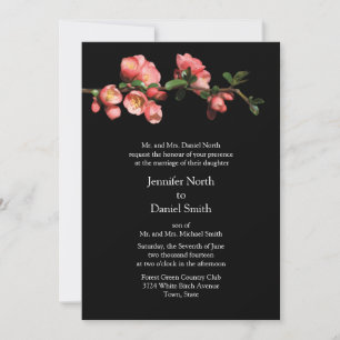 Convites para Casamento de Modelo de Cherry Blosso