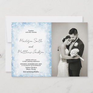 Convites para Casamento de Neves Azul com Fotograf
