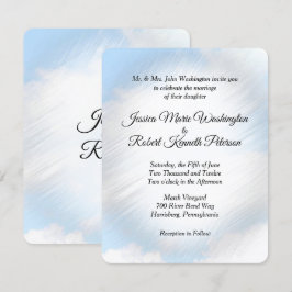Convites para Casamento de Nuvens