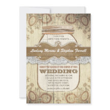 convites para casamento de pedras rústicas do camp