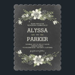 Convites para Casamento de Sangue de Chalkboard<br><div class="desc">Itens correspondentes disponíveis. Visite nossa loja em BERRYBERRYSWEET.COM para mais opções. Design © Berry Berry Sweet Designs</div>