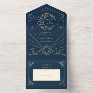 Convites para Casamento de Stardust