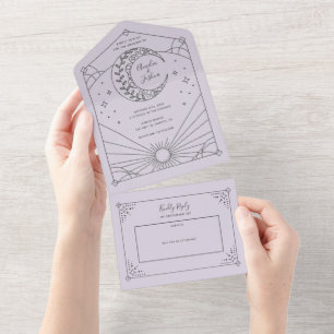 Convites para Casamento de Stardust