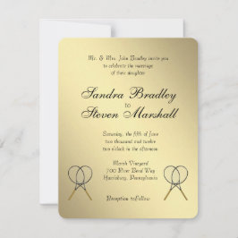 Convites para Casamento de tênis