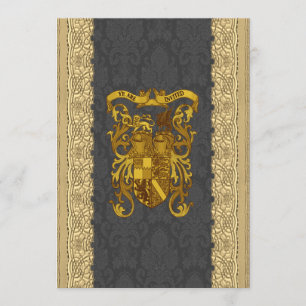 Convites para Casamento de Wallpaper Medieval