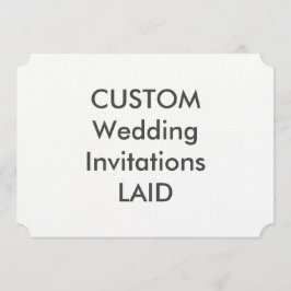 Convites para casamento em forma de tíquete de 7 x