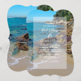 Convites para Casamento em Praia Rocky