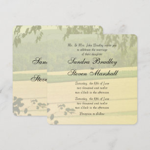 Convites para Casamento Externo para Campos de Ver