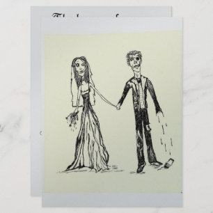 Convites para Casamento Gótico