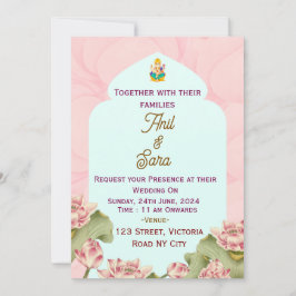 Convites para Casamento Indiano