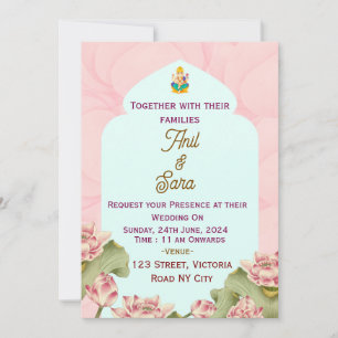 Convites para Casamento Indiano