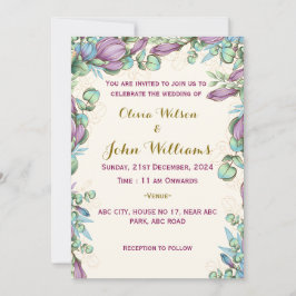 Convites para Casamento Moderno