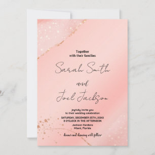 Convites para Casamento Rosa-claro