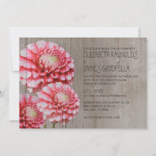 Convites para Casamento Russo Dahlia